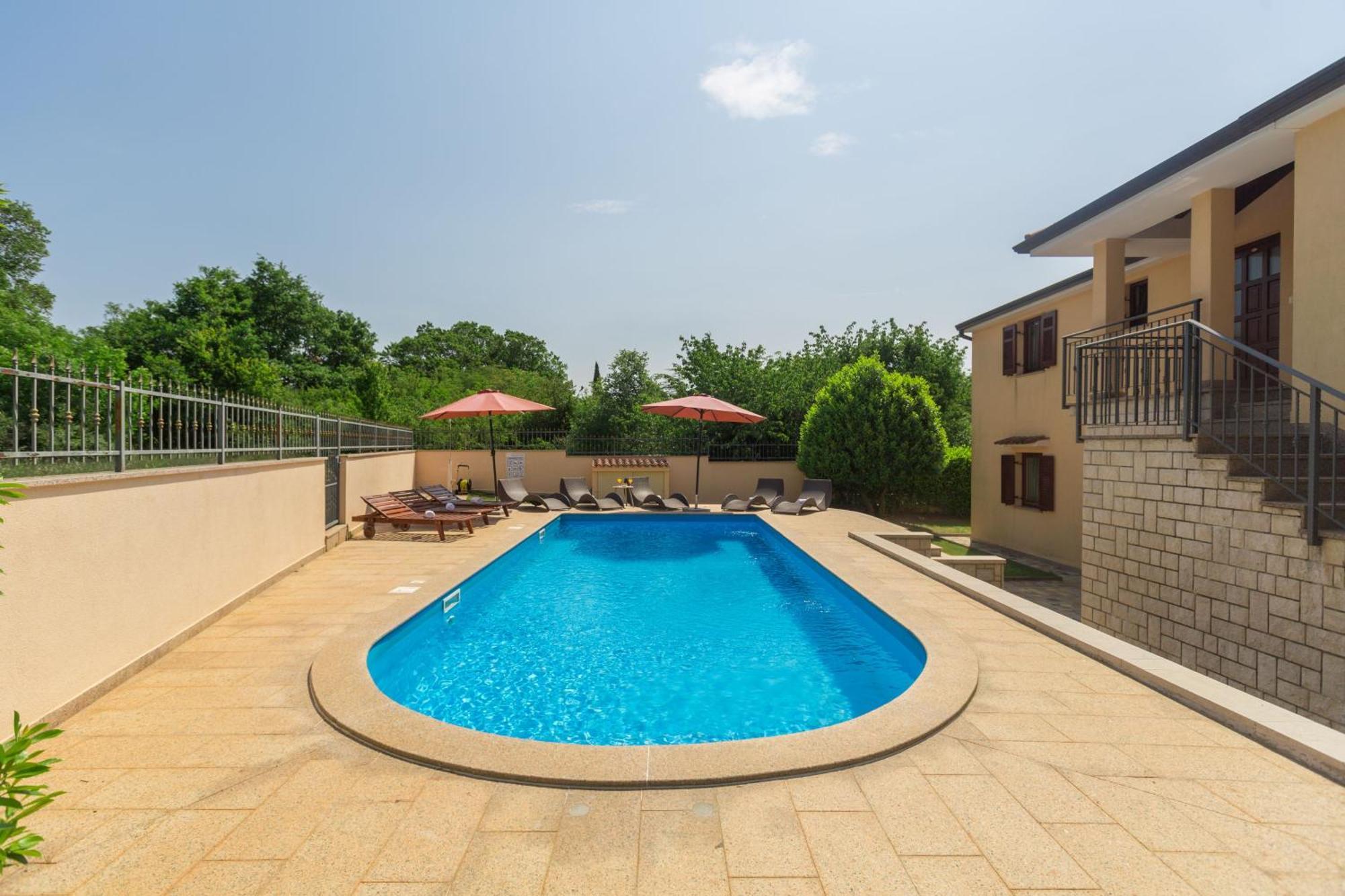 Marea 3 Mit Pool Und Meerblick * Porec